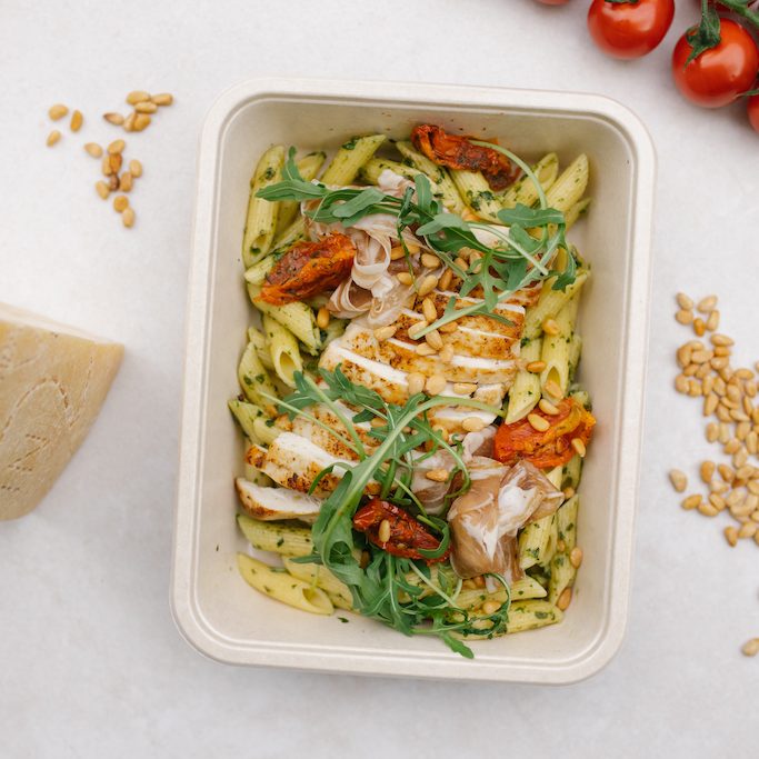 Pasta Pesto - Sam Sam Maaltijden